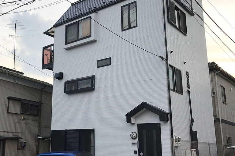 住宅外壁after
