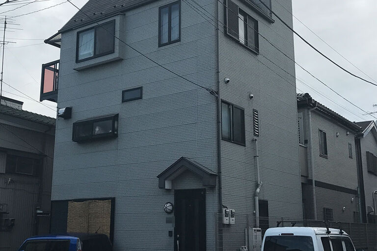 住宅外壁before