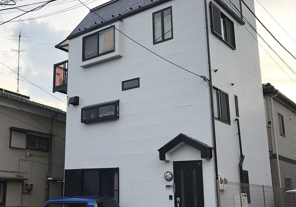 住宅外壁after