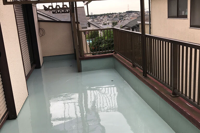 ベランダafter